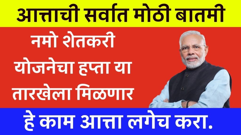 Namo Shetkari yojana update
