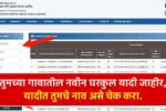 Gharkul yojana list check