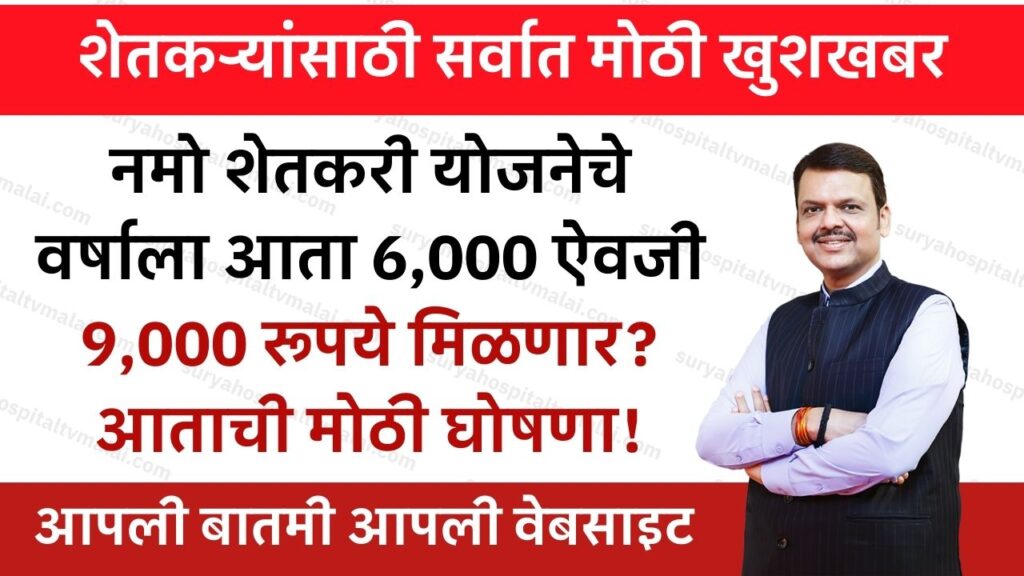 Namo shetkari yojana hafta increase